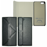 VOLTE-TEL ΘΗΚΗ IPHONE SE/5/5S PU LEATHER BOOK-STAND BLACK
