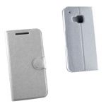 VOLTE-TEL ΘΗΚΗ HTC ONE M9 LINE LEATHER-TPU BOOK STAND WHITE