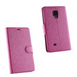 VOLTE-TEL ΘΗΚΗ SAMSUNG NOTE EDGE N915 LINE LEATHER-TPU BOOK STAND PINK