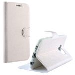 VOLTE-TEL ΘΗΚΗ LG G4C H525N LINE LEATHER-TPU BOOK STAND WHITE