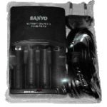 ΦΟΡΤΙΣΤΗΣ ΜΠΑΤΑΡΙΩΝ MQN01-E-S AA/AAA NIMH/NICD SANYO