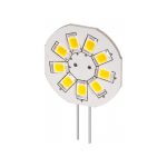 ΛΑΜΠΤΗΡΑΣ LED G4 ROUND WARM WHITE 9 LEDS 1.5W 12V