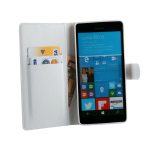 VOLTE-TEL ΘΗΚΗ MICROSOFT LUMIA 950 XL LEATHER-TPU BOOK STAND WHITE