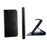VOLTE-TEL ΘΗΚΗ MOTOROLA MOTO G3 XT1541 LEATHER-TPU BOOK STAND BLACK