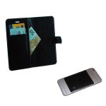 VOLTE-TEL ΘΗΚΗ UNIVERSAL 4.0"-4.6" LEATHER BOOK 3M MAGNET BLACK