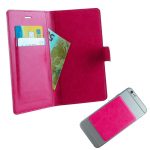 VOLTE-TEL ΘΗΚΗ UNIVERSAL 5.7"-6.3" LEATHER BOOK 3M MAGNET PINK