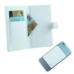 VOLTE-TEL ΘΗΚΗ UNIVERSAL 5.1"-5.7" LEATHER BOOK 3M MAGNET WHITE