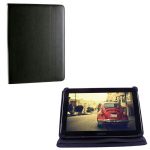 VOLTE-TEL ΘΗΚΗ TABLET 6.5" - 8.4" (21,7cm x 15,7cm) UNIVERSAL LEATHER BOOK STAND BLACK