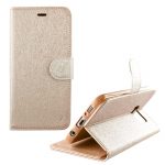VOLTE-TEL ΘΗΚΗ SAMSUNG S7 G930 5.1" LEATHER GOLD-TPU BOOK STAND