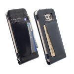 KRUSELL ΘΗΚΗ SAMSUNG S6 G920 LEATHER WALLET CASE KALMAR BLACK