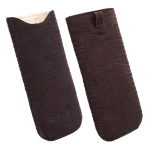 KRUSELL ΘΗΚΗ ΠΟΥΓΚΙ LEATHER VISBY BROWN 3XL