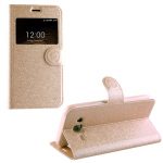 VOLTE-TEL ΘΗΚΗ LG G5 H850 LEATHER GOLD-TPU VIEW BOOK STAND