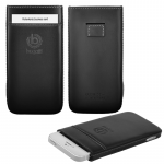 BUGATTI ΘΗΚΗ ΠΟΥΓΚΙ LEATHER PURE PREMIUM BLACK ML