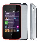 VOLTE-TEL ΘΗΚΗ NOKIA ASHA 230 SLIMCOLOR TPU ΔΙΑΦΑΝΗ ΓΚΡΙ
