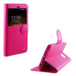 VOLTE-TEL ΘΗΚΗ SAMSUNG J7 2016 J710 LEATHER-TPU VIEW BOOK STAND PINK