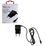 VOLTE-TEL MICRO USB TRAVEL VL15 1500mA 1.2m BLACK