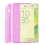 IDOL 1991 ΘΗΚΗ SONY XPERIA X F5121 5" ULTRA THIN TPU 0.3mm ΔΙΑΦΑΝΗ ΡΟΖ