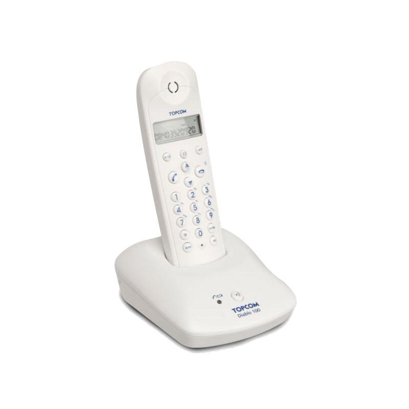 ΑΣΥΡΜΑΤΟ ΤΗΛΕΦΩΝΟ TOPCOM DIABLO 101 DECT WHITE