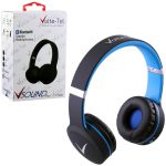 VOLTE-TEL STEREO BLUETOOTH HEADPHONES V SOUND PRO VT900 BLACK-BLUE