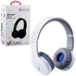 VOLTE-TEL STEREO BLUETOOTH HEADPHONES V SOUND PRO VT900 WHITE-GREY-BLUE