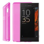 IDOL 1991 ΘΗΚΗ SONY XPERIA XZ 5.2" AIR SLIM TPU ΔΙΑΦΑΝΗ ΡΟΖ