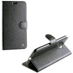 VOLTE-TEL ΘΗΚΗ ZTE BLADE V7 SILK LEATHER-TPU BOOK STAND BLACK