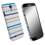 KRUSELL ΘΗΚΗ SAMSUNG I9505 FACEPLATE PRINTCOVER BLUE STRIPE
