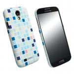 KRUSELL ΘΗΚΗ SAMSUNG I9505 FACEPLATE PRINTCOVER BLUE SQUARE