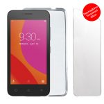 VOLTE-TEL COMBO LENOVO A PLUS A1010 4.5" TEMPERED 0.30 + ΘΗΚΗ SLIMCOLOR WHITE