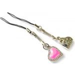 ΚΟΡΔΟΝΙ ΚΑΡΔΙΑ ΡΟΖ ΜΕ STRASS