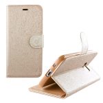 VOLTE-TEL ΘΗΚΗ SAMSUNG A3 2017 A320 LEATHER GOLD-TPU BOOK STAND