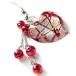 ΚΟΡΔΟΝΙ ΚΑΡΔΙΑ ΣΕ ΔΙΑΦΑΝΟ ΚΟΚΚΙΝΟ