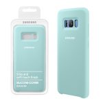 ΘΗΚΗ SAMSUNG S8 PLUS G955 SILICONE COVER EF-PG955TLEGWW BLUE PACKING OR