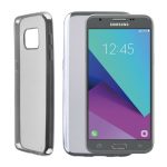 VOLTE-TEL ΘΗΚΗ SAMSUNG J3 2017 J330 FACEPLATE ELECTROPLATING GREY