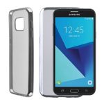 VOLTE-TEL ΘΗΚΗ SAMSUNG J7 2017 J730 FACEPLATE ELECTROPLATING GREY