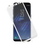 IDOL 1991 TEMPERED GLASS SAMSUNG S8+ G955 6.2"9H 0.30mm 3D CURVED FULL COVER WHITE