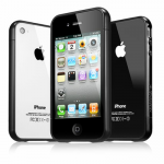 VOLTE-TEL ΘΗΚΗ IPHONE 4G/4S BUMPER 2 PCS + SCREEN PROTECTOR BLACK ALL