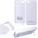 IPHONE 5C EXTERNAL (BATTERY CASE + STAND) 2200 mAh Li-Pol WHITE