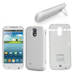 SAMSUNG S4 MINI EXTERNAL (CASE BATTERY +STAND)3000mAh Li-P WHITE