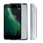 VOLTE-TEL ΘΗΚΗ NOKIA 2 5.0" SLIMCOLOR TPU ΔΙΑΦΑΝΗ ΓΚΡΙ