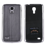VOLTE-TEL ΘΗΚΗ SAMSUNG S4 MINI I9195 FACEPLATE ALU-BRUSH SILVER