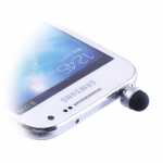 EARPHONE ANTI-DUST JACK PLUG 3.5mm + STYLUS TOUCH PEN SILVER