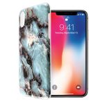 VOLTE-TEL ΘΗΚΗ IPHONE XS/X 5.8" MARBLE TPU BLUE 04