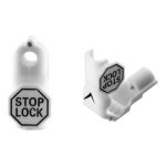 VOLTE-TEL ΑΝΤΙΚΛΕΠΤΙΚΗ ΑΣΦΑΛΕΙΑ ΓΑΝΤΖΟΥ STOP LOCK 6mm WHITE