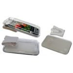 VOLTE-TEL ΘΗΚΗ IPHONE 2G CRYSTAL ΔΙΑΦΑΝΗ ROTATING CLIP