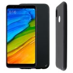 VOLTE-TEL ΘΗΚΗ XIAOMI REDMI 5 PLUS/NOTE 5 5.99" SILICON TPU CAMERA GUARD BLACK