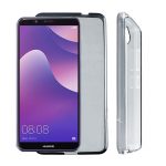 VOLTE-TEL ΘΗΚΗ HUAWEI Y7 2018/Y7 PRIME 2018/HONOR 7C 5.99" SLIMCOLOR AIR TPU ΔΙΑΦΑΝΗ ΓΚΡΙ