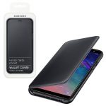 ΘΗΚΗ SAMSUNG A6 2018 A600 FLIP WALLET COVER EF-WA600CBEGWW BLACK PACKING OR