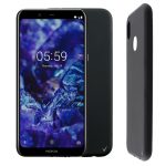 VOLTE-TEL ΘΗΚΗ NOKIA 5.1 PLUS 5.86" SILICON TPU CAMERA GUARD BLACK