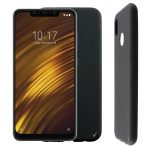 VOLTE-TEL ΘΗΚΗ XIAOMI POCOPHONE F1 6.18" SILICON TPU CAMERA GUARD BLACK